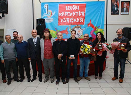 En iyi karikatürcüler ödüllerini aldı