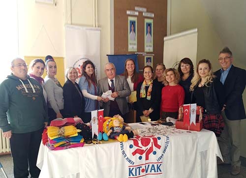 KİTVAKIN ASKIDA ODA KAMPANYASINA ÇAMLARALTI KOLEJİ DESTEĞİ