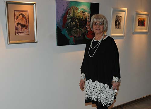 Ayten Güreşçinin Kişisel Sergisi sanatseverlerle buluştu