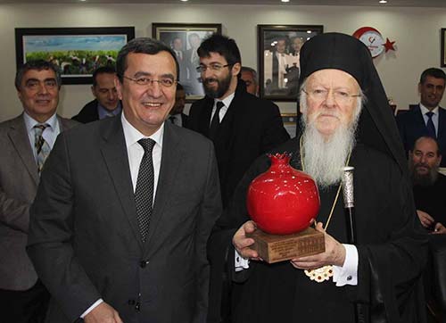 Narlıdere Bartholomeosu ağırladı