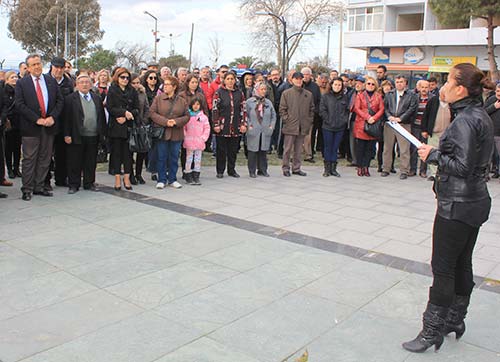 Özgecan Aslan Dikilide anıldı