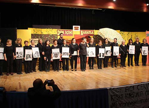 Narlıderede kadınlar konuştu