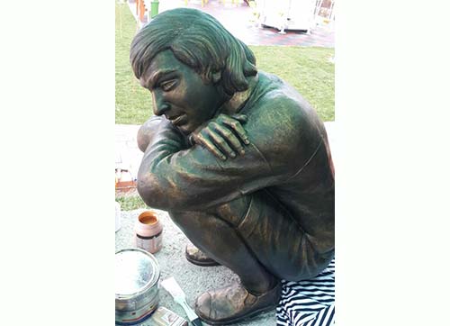  Berkin Elvan heykeli onarıldı