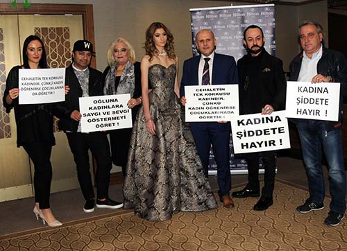 Kadına Şiddete Hayır defilesi 1 Nisanda