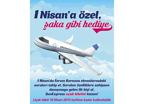 Forum Bornovadan Şaka Gibi Hediye  