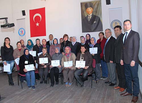 USTA ANNE  BABALARA SERTİFİKA