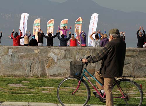 Sabah sporu çok sevildi