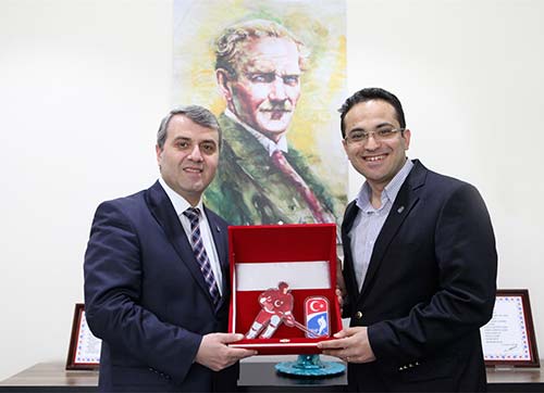 Başkan Olgun Atilaya teşekkür