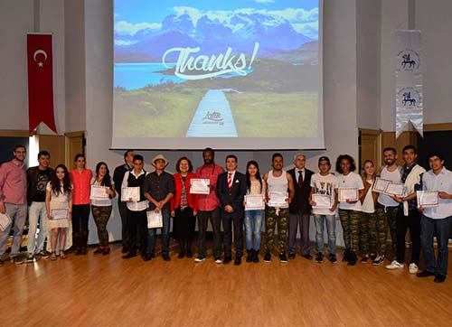LATİN AMERİKALI ÖĞRENCİLER DOKUZ EYLÜL ÇATISINDA BULUŞTU