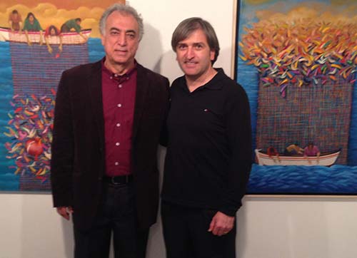 Emin Güler ve Mustafa Albayrak İş Sanat İzmir Galerisinde 