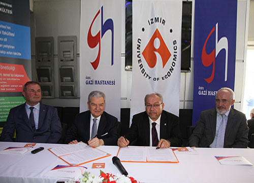 İZMİR EKONOMİ, SAĞLIKTA GAZİ HASTANESİ İLE BİRLİKTE