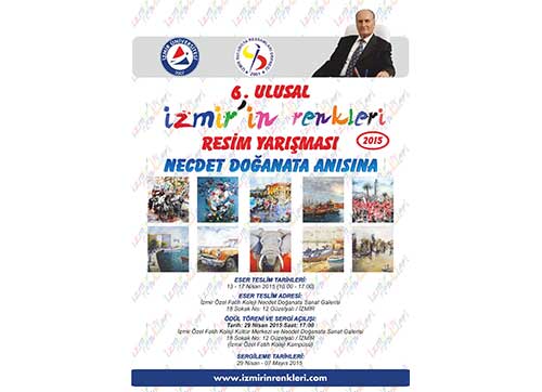 6. Ulusal İzmirin Renkleri Resim Yarışması heyecanı başlıyor