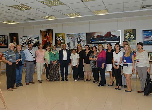 Yağlı Boya Eserler Çiğli Halkının Beğenisine Sunuldu