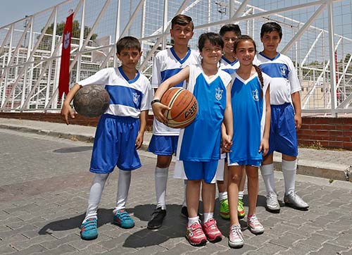 Geleceğin sporcularına modern tesis