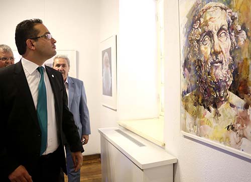 Bornova sokakları suluboya resimlerle daha da renklenecek