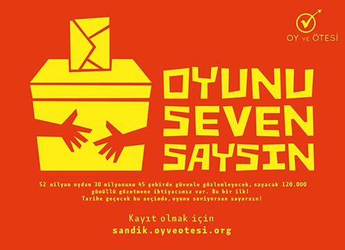 55.000İN ÜZERİNDE OY VE ÖTESİ GÖNÜLLÜSÜ 7 HAZİRANDA SANDIKLARA SAHİP ÇIKTI!