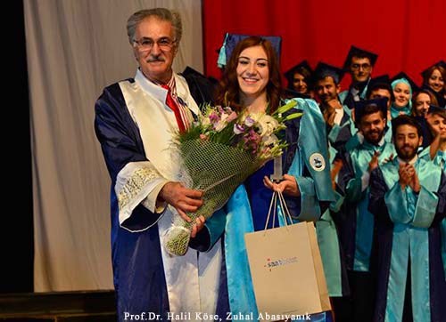 Diplomamı, mezuniyetini göremeyecek olan Özgecan Aslana ithaf ediyorum