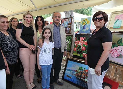 Resim kursiyerlerine tam not