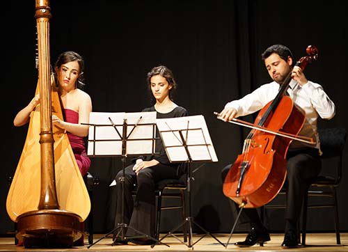 MÜZİKSEVDE ARP & ÇELLO BULUŞMASI