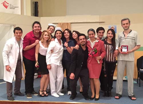 En heyecan verici sahne deneyimini yaşadılar