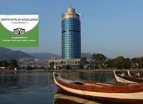 Wyndham Grand İzmir Özdileke Mükemmelliyet Sertifikası