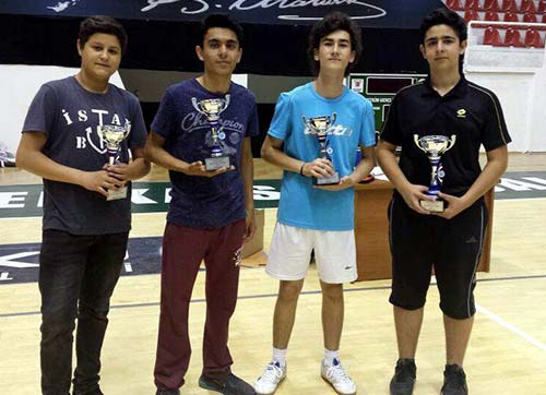 ALİAĞA BELEDİYESİ MASA TENİSİ TURNUVASI SONA ERDİ