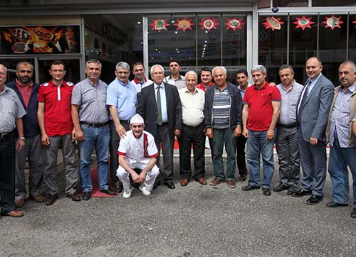 Esnafa yerinde dönüşümü anlattı