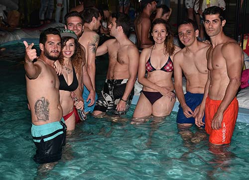 Sıcağa havuz partili önlem