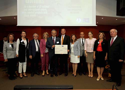 Karşıyaka'ya büyük onur: Avrupa Diploması