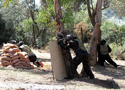 Karşıyakada Paintball heyecanı başladı