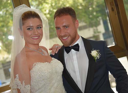 Hanzade ile Görkem evlendi