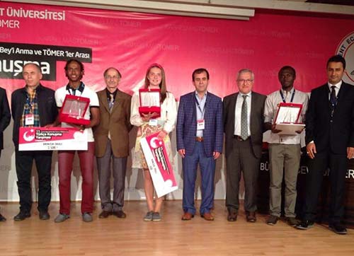 İKÇÜ TÖMER TÜRKİYE BİRİNCİSİ