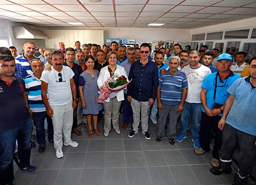 Başkan Pekdaştan bayramlaşma turu