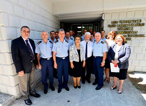 EGE PLM Merkezi Hava Eğitim Komutanlığına tanıtıldı