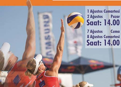 Gümüldürde Voleybol Zamanı