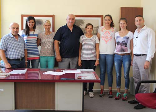 VOLEYBOLDA İLK İMZALAR ATILDI