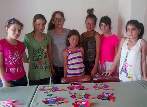 Hizmet birimleri çocukların eğitim merkezi oldu