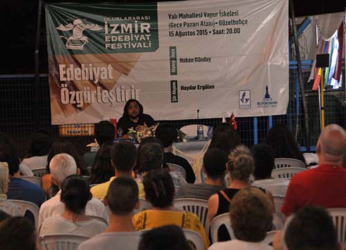 Güzelbahçede edebiyat buluşması