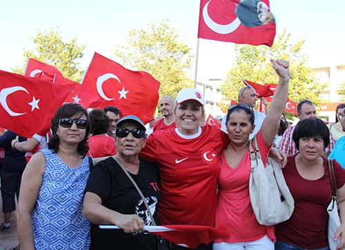 Urla Teröre Sessiz Kalmadı