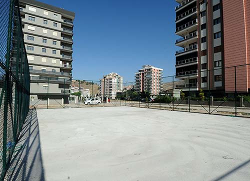 Basketbol sahaları sil baştan