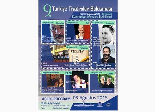9. TÜRKİYE TİYATRO FESTİVALİ BERGAMADA 