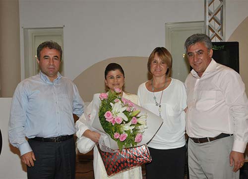 Güzelbahçe kaymakamına veda 