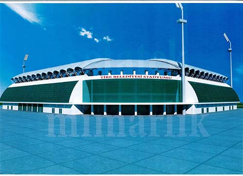 TİREYE UEFA STANDARTLARINDA 13.500 SEYİRCİ KAPASİTELİ STADYUM