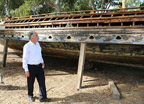 Antik Kanal için kollar sıvandı