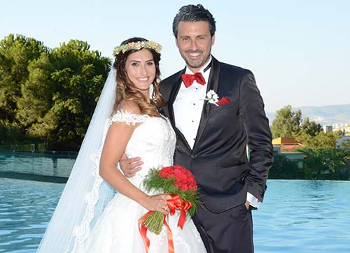 Demet ile Murat evlendi