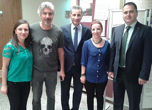 Behzat Uygur'dan baro başkanına ziyaret