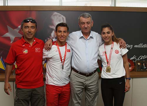 Gaziemirin rekortmen sporcuları