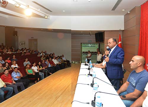 Başkan Arslan Personeliyle Bayramlaştı