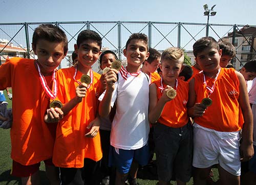 Turnuvada yeteneklerini gösterdiler