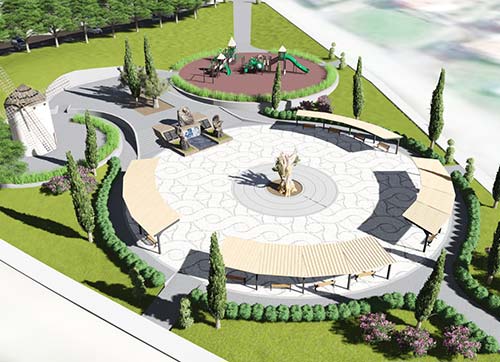 Güzelbahçeye şehitler parkı ve anıtı